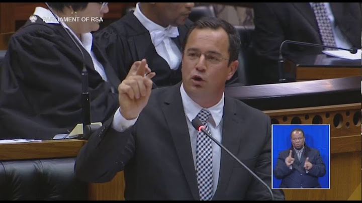 DA John Steenhuisen roasts Deputy President Cyril Ramaphosa and ANC