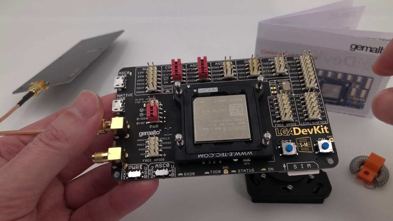Gemalto Cinterion LGADevKit - FirstStart
