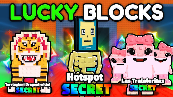 I Used EVERY LUCKY BLOCK To Unlock ALL NEW SECRETS in Steal A Brainrot!