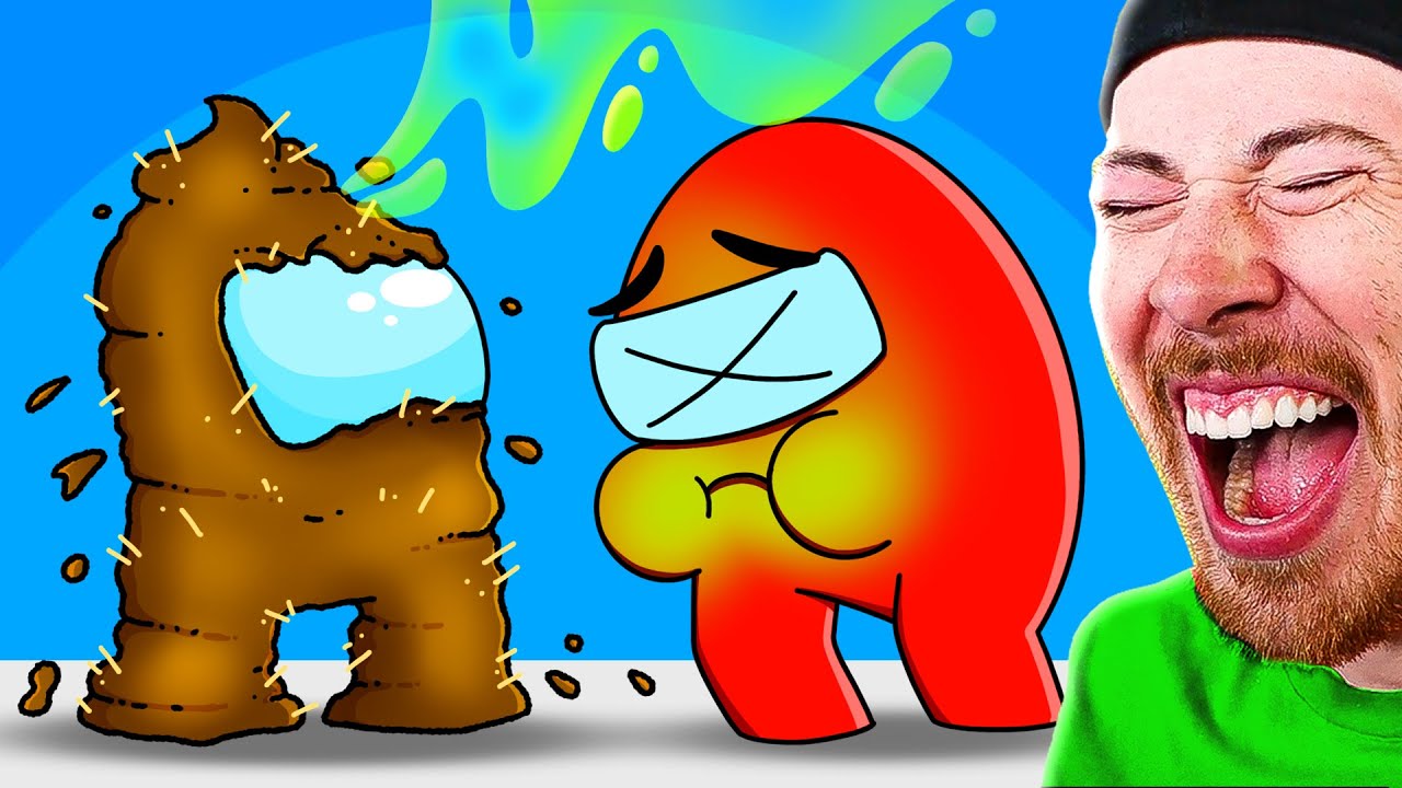 FUNNY ANIMATIONS That will Make you LAUGH (Among Us)