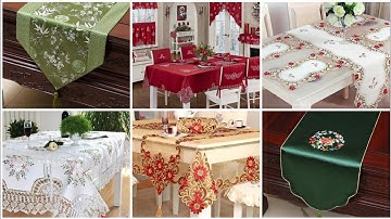top class hand embroidered table runner and table covers design Patterns And ideas