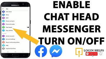 How to Enable Chat Heads Messenger? Turn On Chat Heads Messenger App 2023 | Facebook App Tutorial