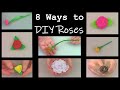 8 Ways to Craft Roses!