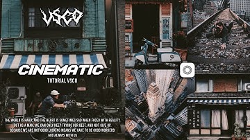 Cara Edit Foto Ala Selebgram Filter Cinematic Menggunakan VSCO X Fullpack | VSCO TUTORIAL