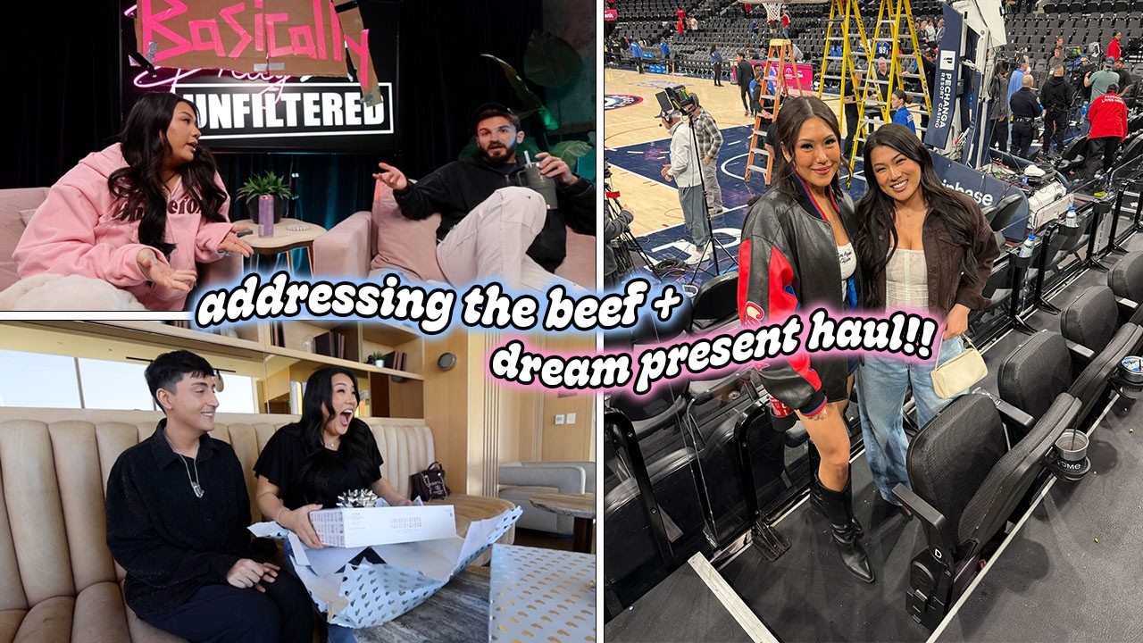 ADDRESSING OUR BEEF + Dream Present Haul!!