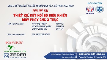 222DT174 - THIẾT KẾ, KẾT NỐI BỘ ĐIỀU KHIỂN MÁY CNC 3 TRỤC