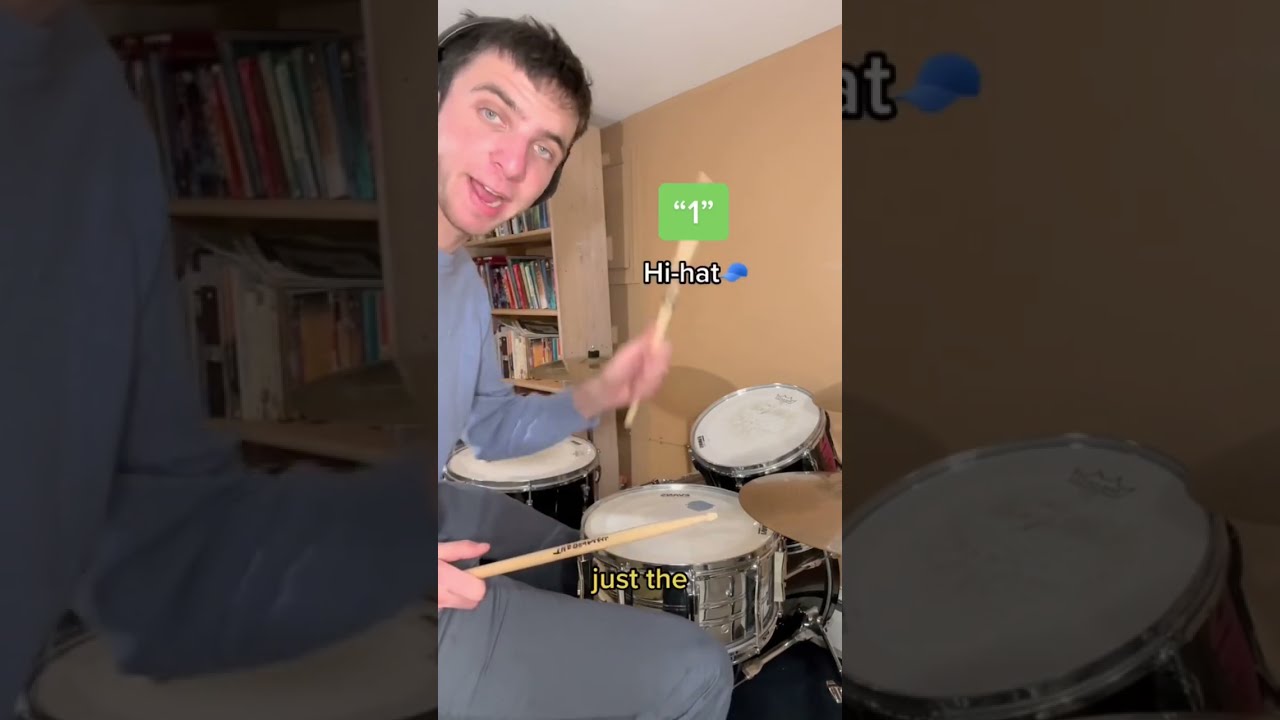 How To Play MOST FAMOUS Drum Beat Drums