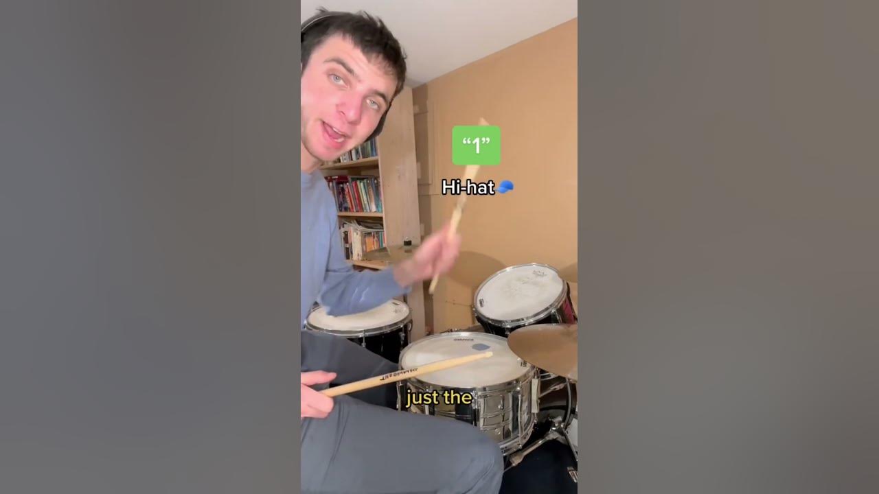 How to Play MOST FAMOUS Drum Beat🤩 #drums