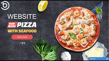 Create Pizza Shop Using HTML/CSS Ecommerce Website Theme Responsive Bootstrap 2020| CodeBox