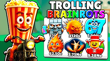 Starting Over as NOOB but ADMINS TROLL ME...in Brainrot Evolution! (Roblox)