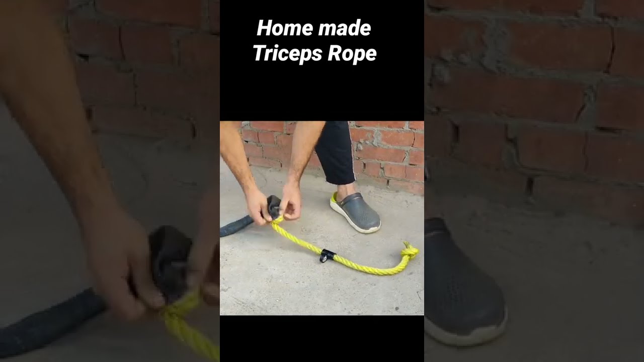 Tricep rope diy sale
