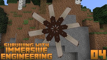 Surviving With Immersive Engineering :: E04 - Windmill Power Generation