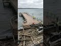 BEFORE &amp; AFTER: dilapidated Dock to GRAND Viewing Platform🏚️➡️💎 #timelapse#shorts