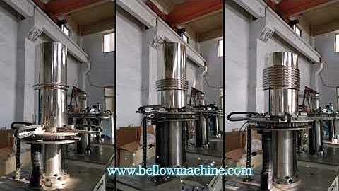 How to use Automated mechanical punch former to manufacture metal bellows expansion joints quickly?