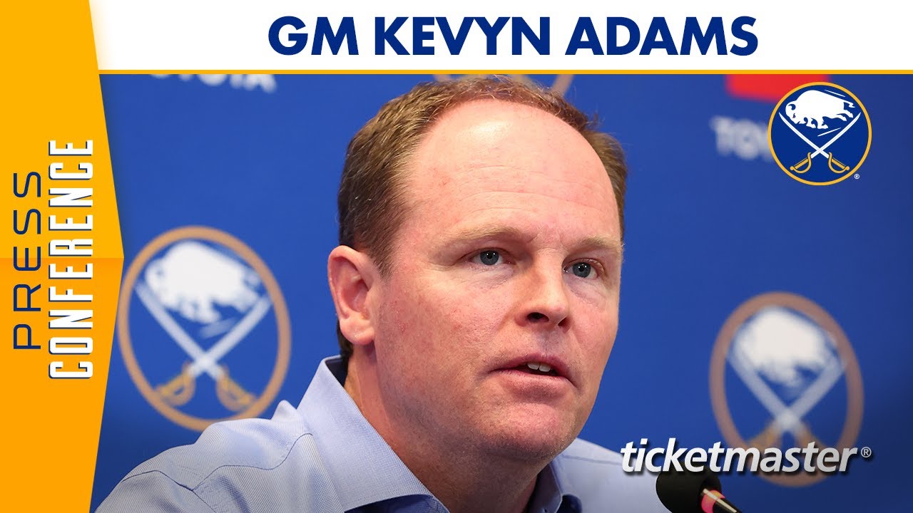 "Going To Be A Really Hard Training Camp" | Buffalo Sabres GM Kevyn Adams Previews Camp, Updates