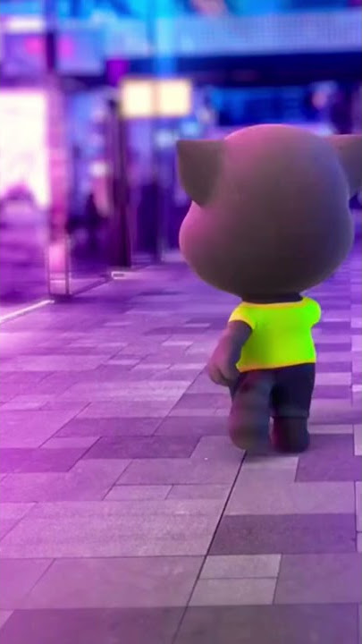 توم المتكلم وترند تيكتوك😂 رقص توم على اغاني التيك توك الكورية😀#talkingtom #trending