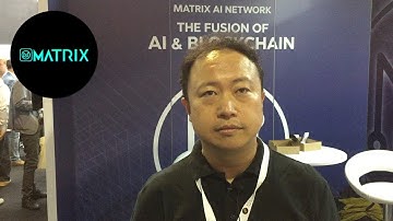 Matrix AI Network Interview - @matrixainetwork - Blockchain Expo Global 2018 London