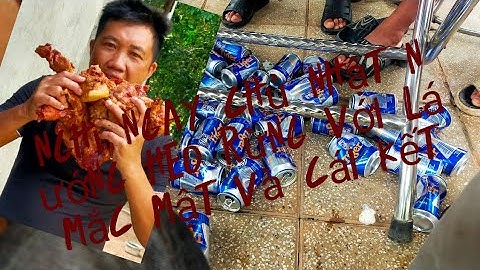 ngày nghỉ thịt heo rừng nướng lá mắc mật và cái kết ngon khó cưỡng