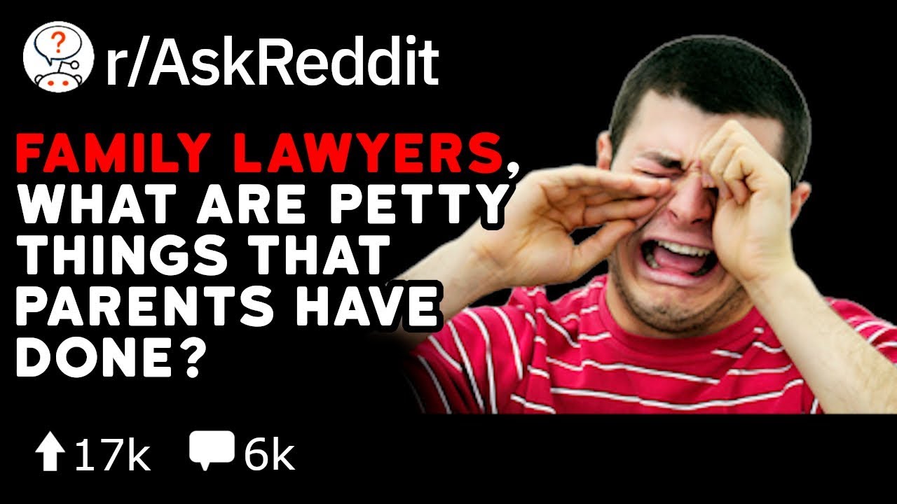 Family Lawyers, What Petty Things Have You Seen Parents Do In Court? (Reddit Stories r/AskReddit)