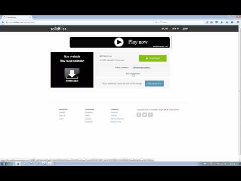 How to download from solidfiles