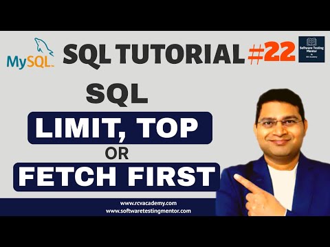 ვიდეო: რას აკეთებს ლიმიტი SQL-ში?