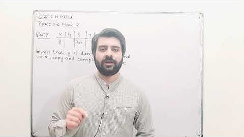D2 Math || ch 1|| Practise Now 2|| Question #3 ||Direct Proportion