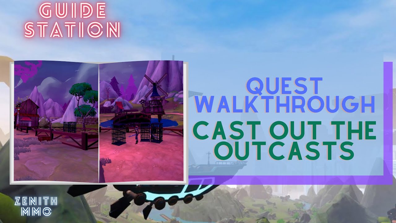 Zenith VR MMO Cast out the Outcasts Quest Walkthrough YouTube