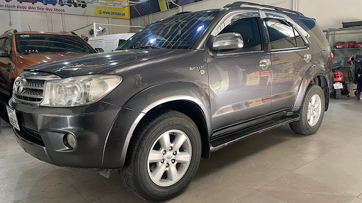 Đánh giá xe fortuner cũ 2010