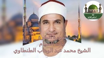 شهر رمضان الذي أنزل فيه القرآن هدى للناس - سورة البقرة- آيات الصيام