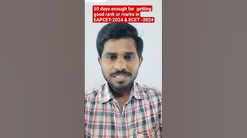50 days enough for getting good rank in EAPCET-2024& ECET-2024//SHORT TERM//@naveenreddyMATH