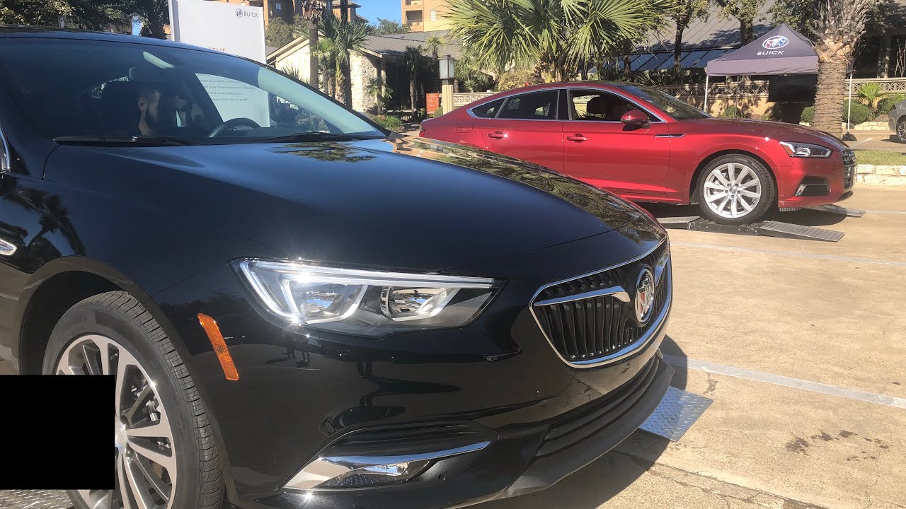 autozone 2018 Buick Regal Sportback vs Audi A5 Quattro AWD Test