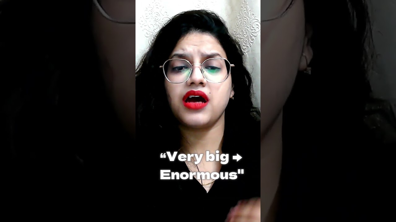 Stop Saying “Very Big ” ❌ | Use “Advanced Word” Instead ✅ | Smart English Daily 