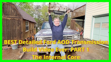 Best Highly Detailed Ford AOD Transmission Assembly Ever Part 1