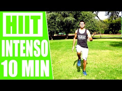 RUTINA HIIT PARA QUEMAR GRASA EN CASA (10 MINUTOS) | ENTRENAMIENTO HIIT INTENSO