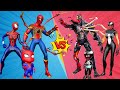 FAMILY IRON SPIDER-MAN VS FAMILY IRON VENOM