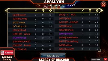Live with Apollyon - Icefire - 5x MVP SKYBattle - Legacy Of Discord
