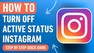 How to turn off Active Status on Instagram [2024] Easy Tutorial