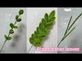 🍃Tutorial DIY Leaves Pipe Cleaners(1)🌟super easy
