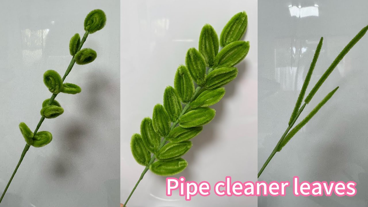 🍃Tutorial DIY Leaves Pipe Cleaners(1)🌟super easy