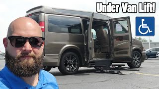 BraunAbility UVL-Equipped Explorer Vans Conversion Van | Sherry Review 2011 Chevy Express Explorer Handicap Wheelchair Conversion Van High Top Braun Uvl 2500 Leather Navi