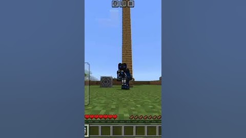 Minecraft height limit mlg mcpe #minecraft #gaming #mlg #gameplay