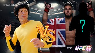 PS5 | Bruce Lee vs. 2 fighters (EA Sports UFC 5)