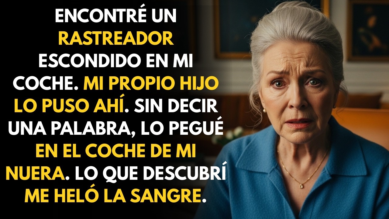 Mi hijo me vigilaba con un rastreador. Lo moví al coche de ella. Entonces él lo…