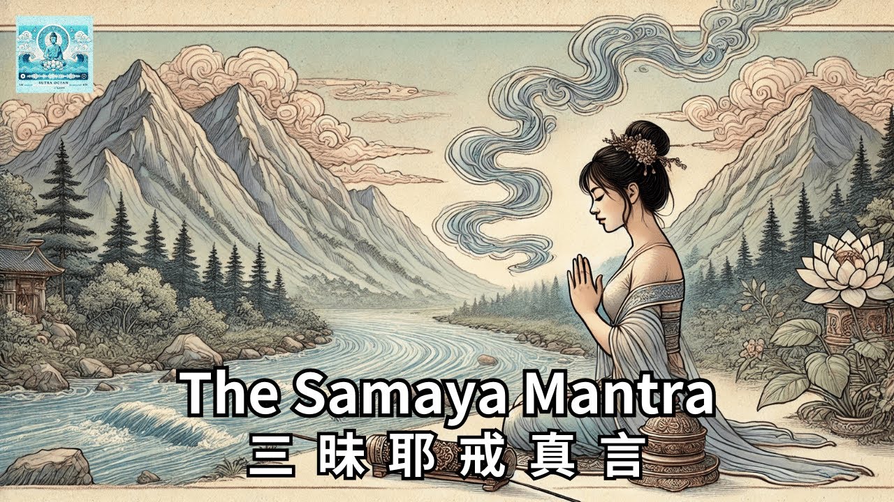 一念迅速清淨身心，煩惱不再！誦《三昧耶戒真言》，瞬間化解負能量，增長智慧，人生步步順遂！ | The Samaya Mantra - YouTube