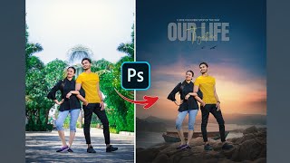 Pre Wedding Photo Editing | Photoshop Manipulation | Speed Art