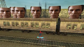 Patrick Bateman Nextbot Chase On A Train - Gmod