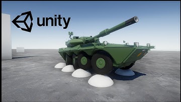 Wheeled Tank Physics made with Unity 3D | Padia 3D