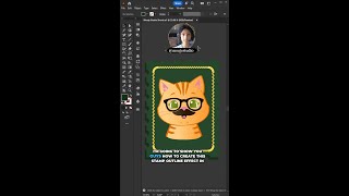 Monje Studio Tutorials: Create a Cool Stamp Outline Effect!