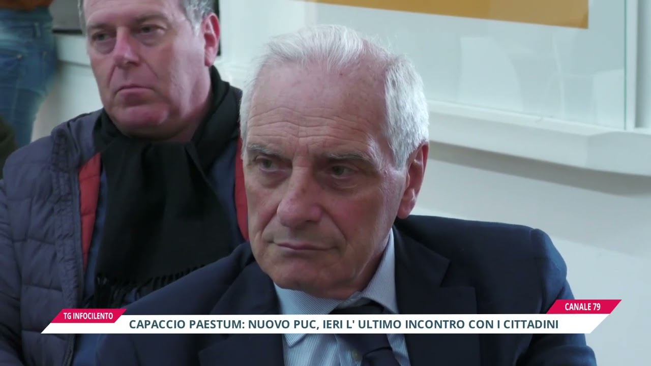 Capaccio Paestum verso l'adozione del nuovo PUC: ieri ultimo incontro con i cittadini