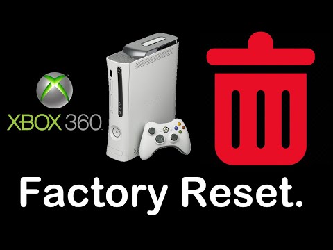 How To Factory Reset An Xbox 360!